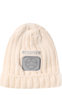 Шапка фактурной вязки Bogner