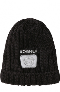 Шапка фактурной вязки Bogner