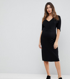 Свободное трикотажное платье Noppies Maternity - Черный