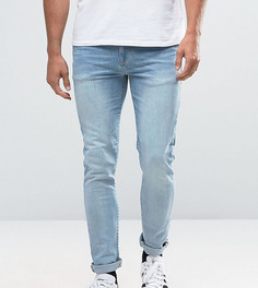 Светлые джинсы скинни ASOS TALL - Синий