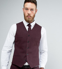 Супероблегающий жилет с однотонным принтом Noak - Красный