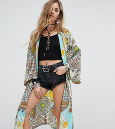 Кимоно с кисточками на поясе Reclaimed Vintage Inspired - Мульти