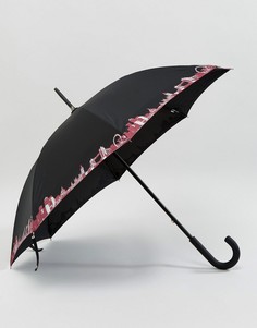 Зонт Fulton Kensington 2 London Pride - Черный