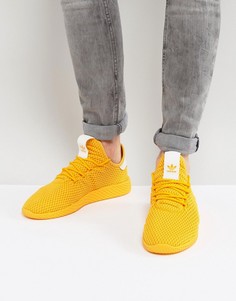 Желтые кроссовки adidas Originals x Pharrell Williams Tennis HU CP9767 - Желтый