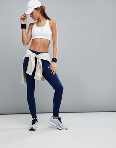 Синие леггинсы Nike Running Dri-Fit Essential - Синий