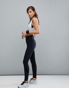 Черные леггинсы с завышенной талией Nike Training - Черный