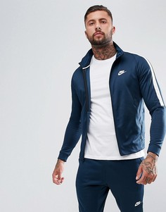 Темно-синяя спортивная куртка Nike Tribute 861648-454 - Темно-синий