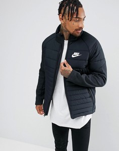 Черная дутая куртка Nike AV15 861785-010 - Черный