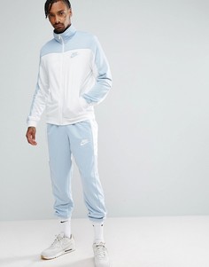 Синий спортивный костюм Nike Polyknit 861774-401 - Синий