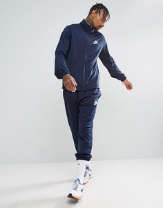 Темно-синий спортивный костюм Nike 861780-451 - Темно-синий