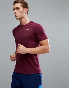 Красная футболка Nike Running 833580-609 - Красный