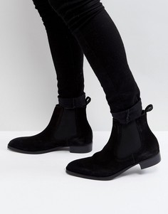 Черные замшевые ботинки челси ALDO Oneillan - Черный