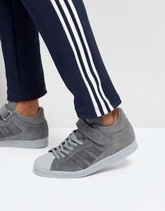 Серые кроссовки adidas Originals Superstar BZ0210 - Серый