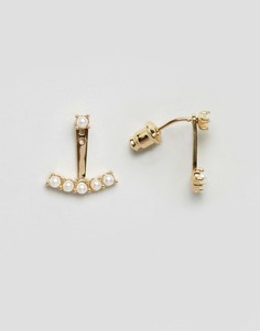 Серьги с жемчугом Orelia - Золотой