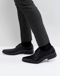 Черные туфли из искусственной кожи на шнуровке ASOS - Черный