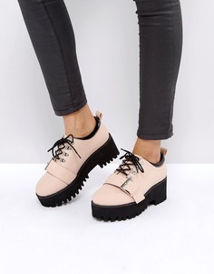Туфли на каблуке ASOS OUT OF BOUND - Бежевый
