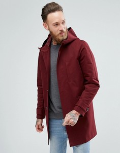 Бордовая непромокаемая куртка ASOS - Красный