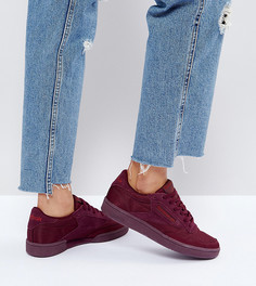 Красные кроссовки Reebok Classic Club C 85 - Красный