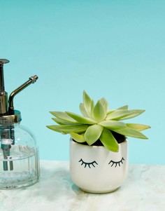 Горшок для растений с принтом глаз Sass & Belle - Мульти