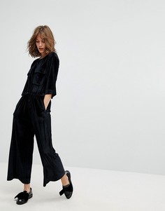 Комбинезон с карманом Monki - Черный
