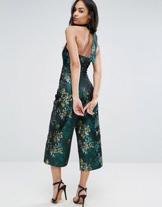 Жаккардовый комбинезон с пряжками ASOS - Мульти