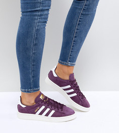 Фиолетовые кроссовки adidas Originals Campus - Красный
