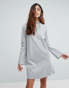 Платье с высоким воротником Vero Moda - Серый