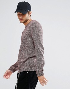 Красно-бурый джемпер средней плотности ASOS - Коричневый