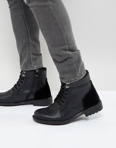 Черные ботинки на шнуровке Brave Soul - Черный