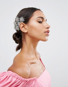 Заколка для волос с кристаллами ASOS - Серебряный