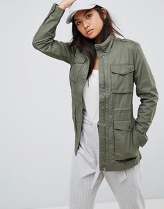 Пальто в стиле милитари Tommy Hilfiger Denim - Зеленый