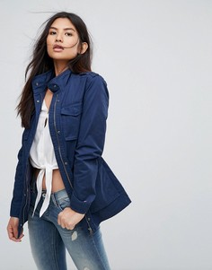 Куртка в стиле милитари Tommy Hilfiger Denim - Темно-синий