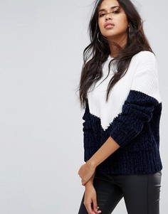 Джемпер колор блок Boohoo - Мульти