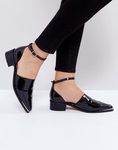 Туфли на плоской подошве ASOS MAPLE - Черный