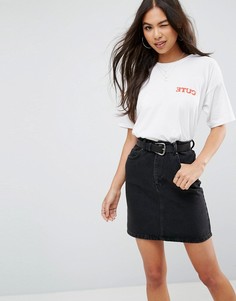 Футболка с принтом ASOS - Белый