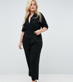 Комбинезон-смокинг ASOS CURVE - Черный