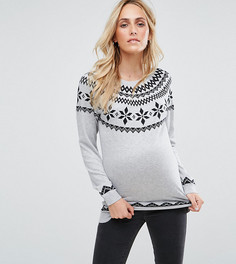 Джемпер Mamalicious - Серый Mama.Licious