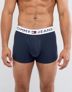 Темно-синие боксеры-брифы в стиле 90-х Tommy Jeans Capsule - Темно-синий