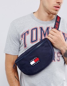 Темно-синяя сумка-кошелек на пояс с логотипом в стиле 90-х Tommy Jeans Capsule - Темно-синий