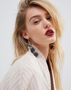 Серьги-подвески с шариками ASOS - Мульти