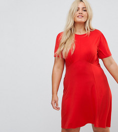 Чайное платье мини ASOS CURVE Ultimate - Красный