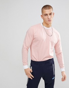 Оверсайз-лонгслив с контрастной окантовкой и манжетами ASOS - Мульти