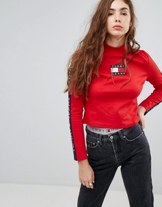 Трикотажный топ Tommy Jeans 90s Capsule - Красный