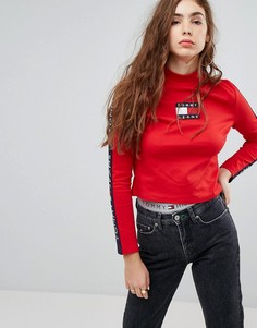 Трикотажный топ Tommy Jeans 90s Capsule - Красный