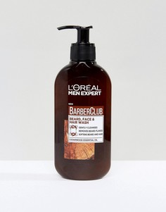 Средство для умывания LOreal Men Expert Barber Club - 200 мл - Бесцветный