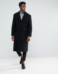 Трикотажное пальто Weekday Zeke - Черный
