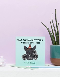 Новогодняя открытка Jolly Awesome эксклюзивно для ASOS - Мульти