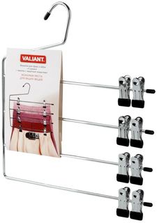 Вешалка металлическая для брюк "4 в 1" Valiant
