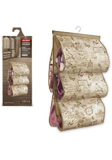 Кофр подвесной для хранения сумок с вешалкой, 5 карманов VINTAGE Valiant