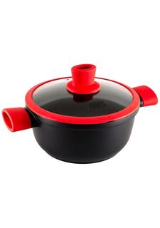 Кастрюля со стеклянной крышкой VELOUR Gipfel